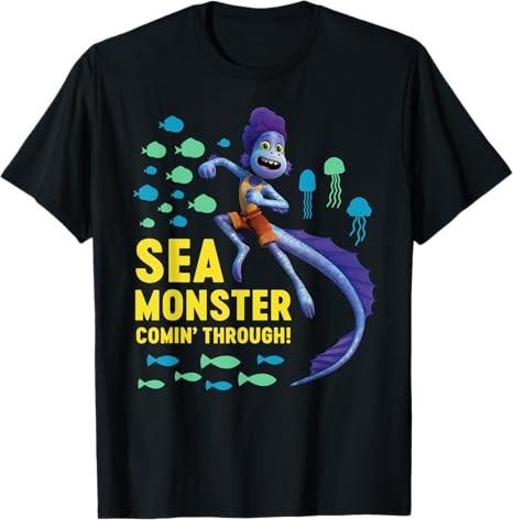 Luca Alberto Sea Monster Comin Tshirt Size S 4xl Gift For Friends S