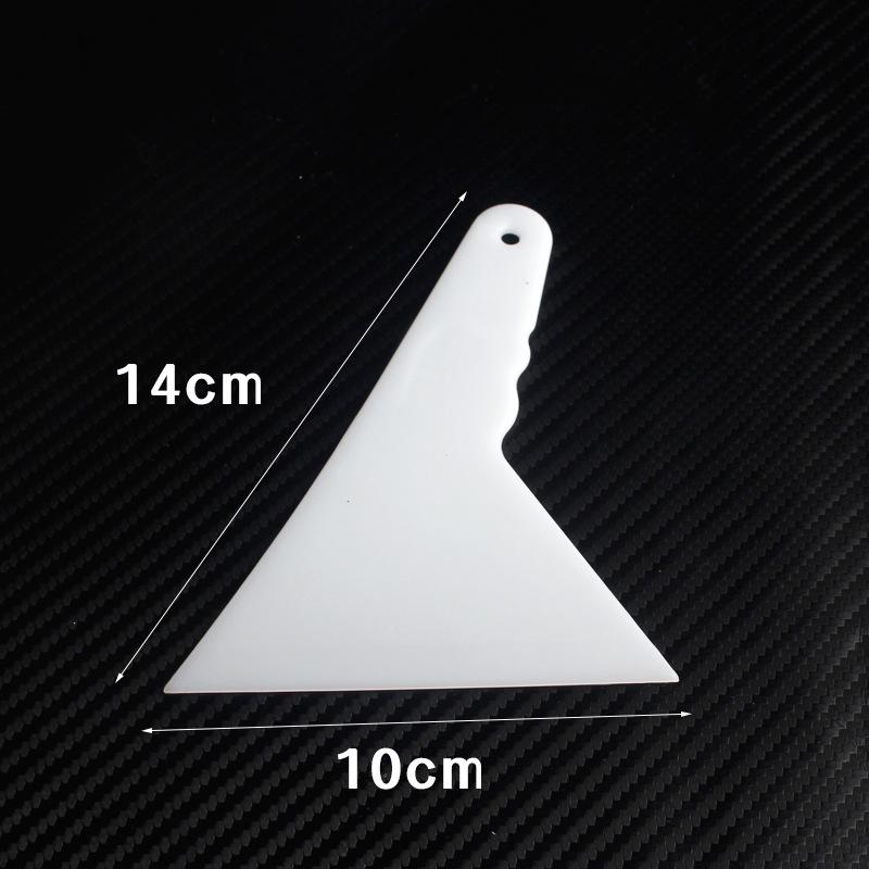 High-Temperature Resistant Wallpaper & Baking Film Squeegee – Seam Filler, Edge Trimmer, Front Windshield Hard Scraper Tool