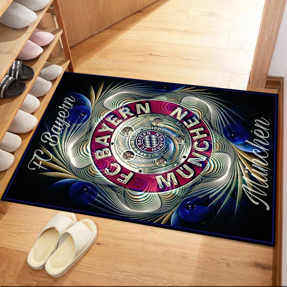 Bayern Munich Floor Mat Design for Game Room Decorate room Entryway Living Rooms Antislip Carpet Office home decor