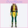 Disfraz Cosplay X-Men Rogue Poliéster Estilo Urbano Para Eventos de Anime y Videojuegos