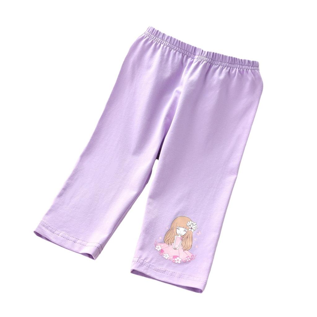 Mädchenleggings für den Sommer Dünne Mädchenhosen für den Sommer Baumwollshorts für den Sommer