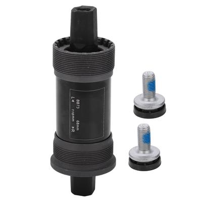 Mountain Bike Sealed Bottom Bracket 68mm Steel Axis with Screw for Square Hole Crank118mm4.65in