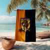 1pc H-Hull Beach Towel, Comfortable and Thick, and Swimming/Bath/Picnic/Camping Towel, Suitable for Seaside Beaches