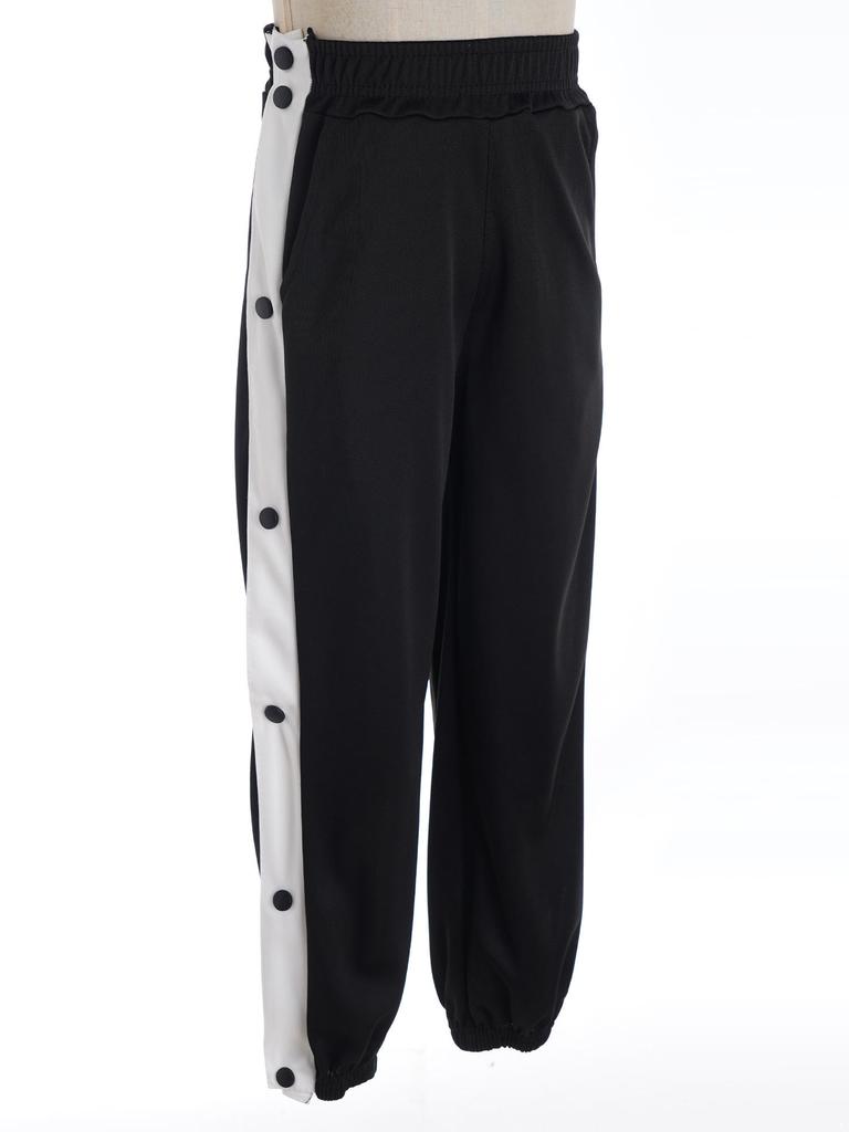 Chlapci po operaci Kalhoty Kalhoty na odtržení knoflíku Dětská basketbalová dráha Spodní část Joggingové kalhoty Gym Activewear