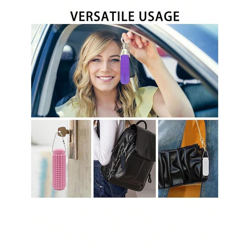 Adult Stress Relief Toy, Portable 3D Printed Breathable Keychain Pendant, 3D Printed Gradient Color Massage Roller, Used For Stress Relief