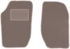 Beige Front Floor Mats For: Saab 900 I 0 (1978-1993)