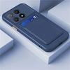 For Xiaomi Poco X7 Silicone Card Slot Phone Case X 7 X6 X5 X4 X3 Pro 5G NFC GT Soft Wallet Holder Little F6 M6 M4 Pro Back Cover