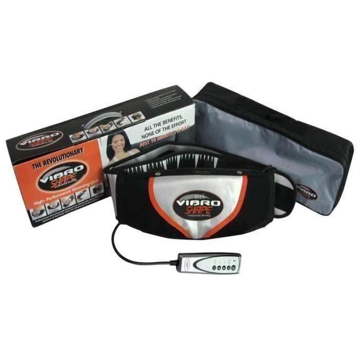 ZN*Ceinture Amincissante Vibrante Chauffante Professionnelle Vibro Shape SWISSANT