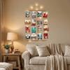 Minimalist Hanging Photo Display Handcrafted Photo Clip String Light  Halloween
