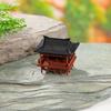 Hot Sale Mini Zen Aquarium Ornament Micro Landscape Sand Table Decoration Retro House Gazebo Statue