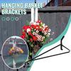 1PCS Hanging Basket-Brackets For Concrete Posts Supports Easy Fill-baskets
