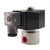 304 Stainless Steel 2 Way High Pressure Normally Closed Solenoid Valve G 1/4" 1/8" AC220V DC24V Orifice 1.2mm 200Bar 2mm 100Bar