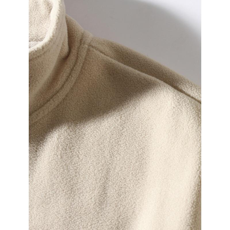 Men S Fleece Lined Zip Up Stand Collar Sweatshirt
