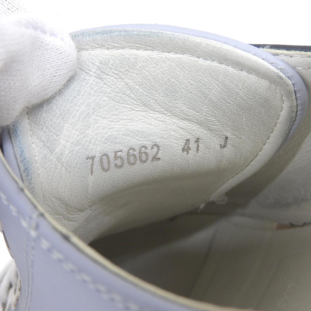 Mükemmel Alexander McQueen spor ayakkabıları TREAD SLICK beyaz deri erkek 41 705662 Kullanılmış