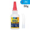 Super Glue 502 Super Adhesive Cyanoacrylate Bonding Agent for Metal, Plastic, Wood, Glass, Ceramic, Leather, Rubber, Handicrafts, DIY,
