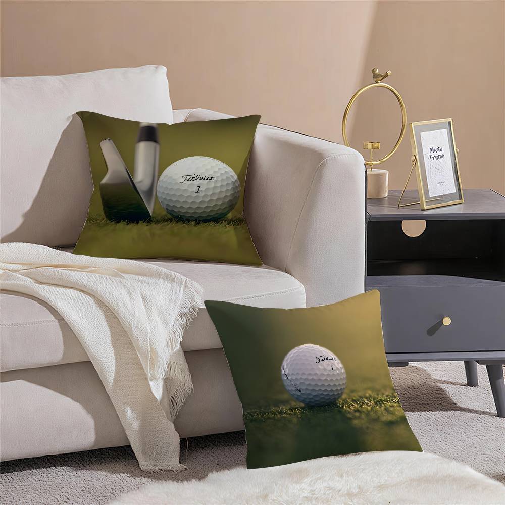 Popular Golf Sports T-TitleistS-Famous Pillow Case Comfort Sofa Bed Silky elegant Invisible zipper Decorative cushion cover