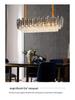 Luxurious Postmodern Crystal Chandelier - Modern Minimalist Lighting Fixture for Living Room, Bedroom, or Restaurant