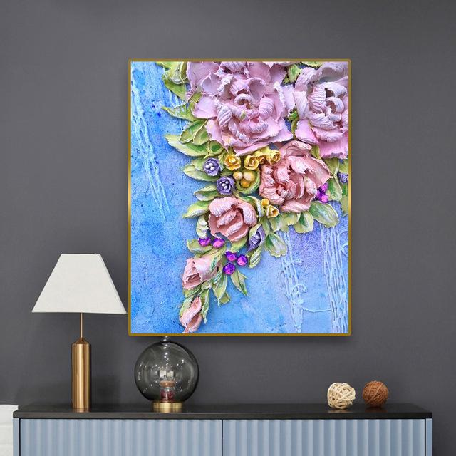 Art Scandinavian Flower Poster Home Decor Canvas Painting Wall Art Posters And Prints Wall Pictures For Living Room Decoration