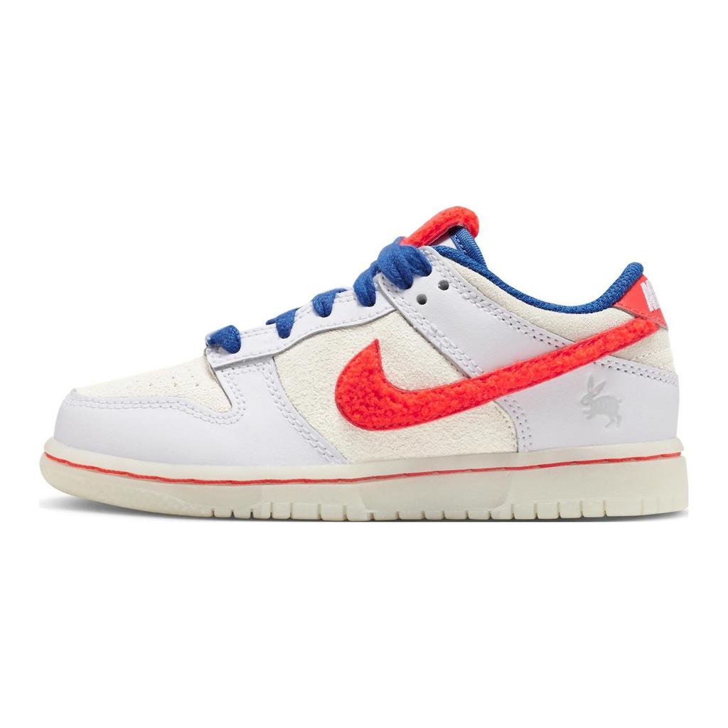 Nike Dunk Low PS Year of the Rabbit - White Rabbit Candy Kids Sneakers Crimson Varsity-Royal Sail FD4624-161