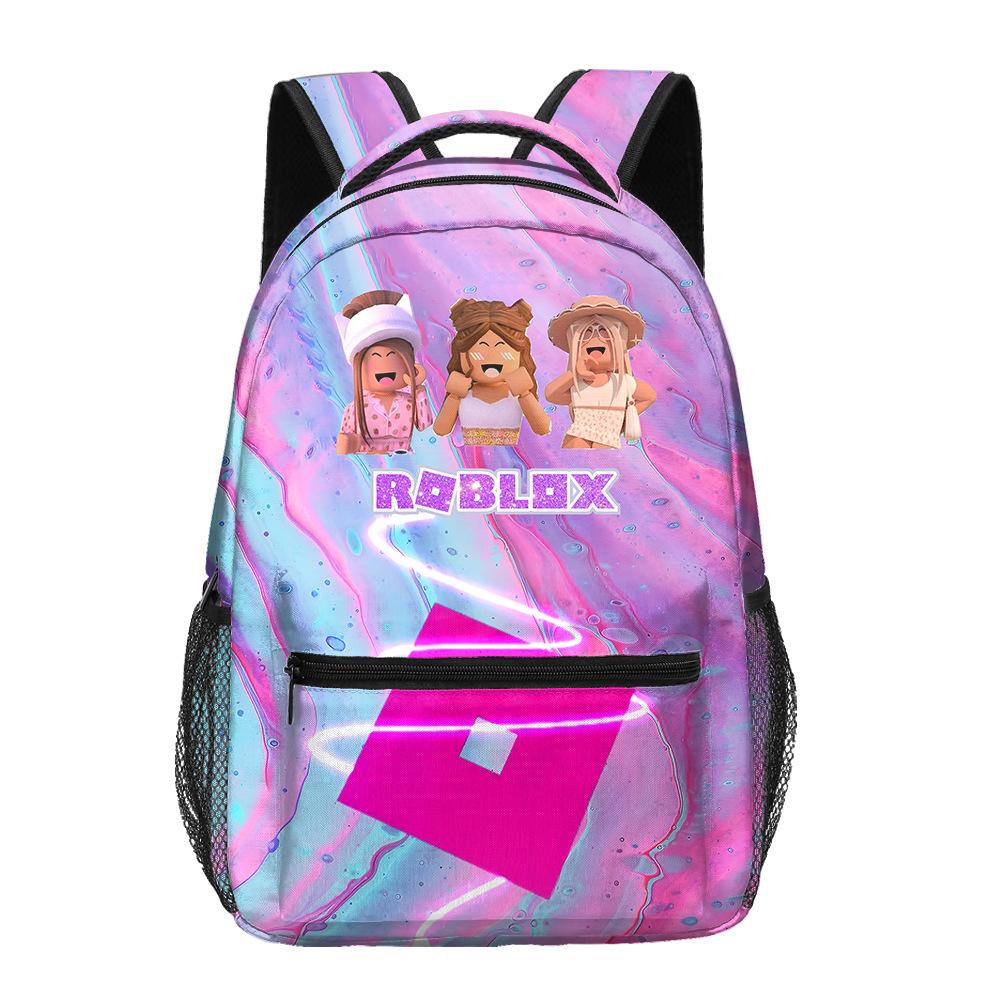 Sac à dos étudiant Roblox Sac à dos imprimé Roblox Sac à dos Mon Monde Sac à dos dessin animé anime pour enfants