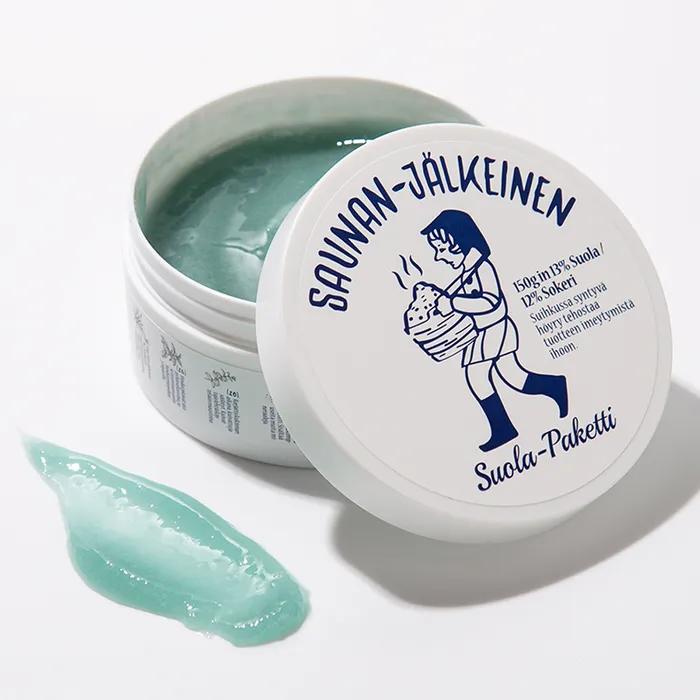 Saunanjiang Salt Mask 150g + Facial Cleansing Headband Coupla Gift Set