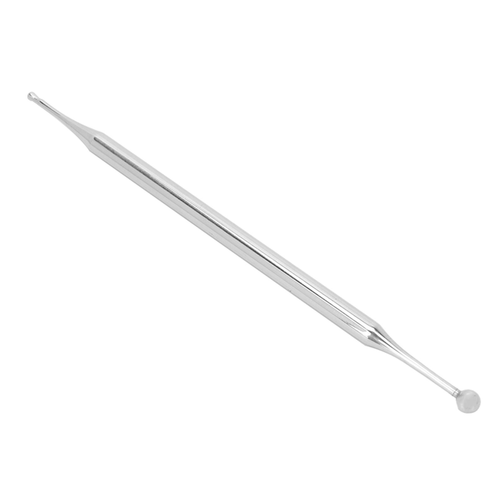 

Dual Head Ear Acupuncture Body Point Probe Stainless Steel Portable Massage Tool