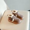 New Winter Children's Boots Soft Fluffy Girl Snow Boots Thick Bottom Plush Kids Fashion Ankle Cotton Boots Non-slip Versatile
