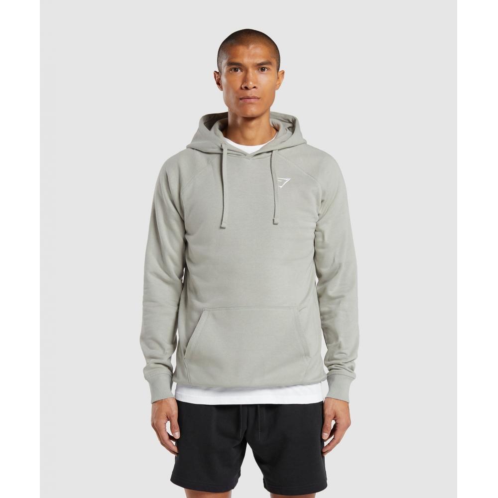 

Gymshark Crest Hoodie Stone Grey A2a4g Gb7s M