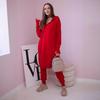 New Women's Hooded Sporty Fashionable Casual Zipper Large-sized Asymmetrical Long-sleeved Set