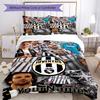 Juventus Customize Your Name Bedding Set Breathable Duvet Cover with Pillowcases Home Decoration Birthday Gift
