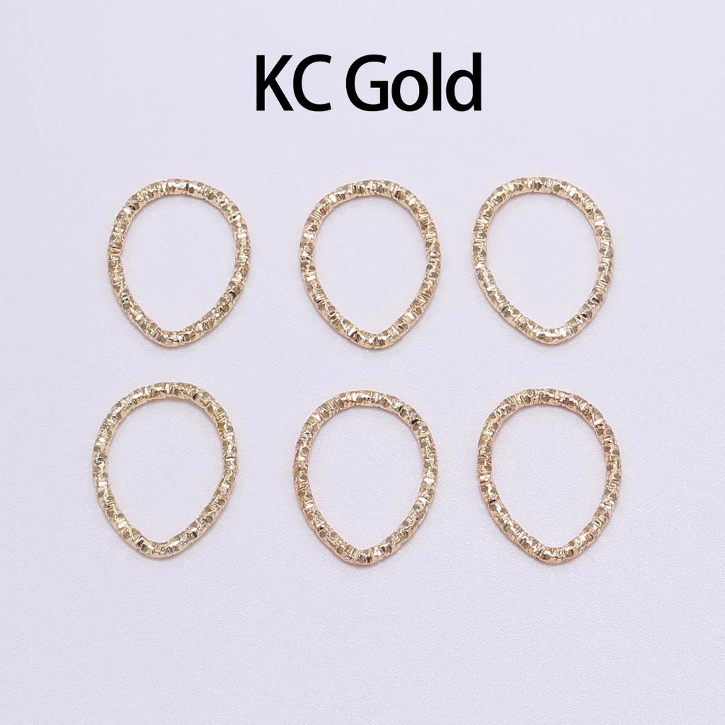 30-100 Stück/Los 8-20 mm Goldene Biegeringe Runde Gedrehte Sprengringe Verbinder Für DIY Schmuckzubehör Herstellungsbedarf
