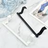 Towel Rack Stand Stainless Steel Cabinet Door Universal Hanging Rod Punch-Free Holder Kitchen Household Bathroom