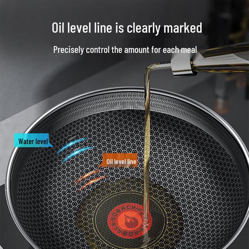 Kombach 2-teiliges Wok- und Dampfgar-Kochgeschirr-Set