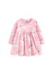 Peppa Pig Toddler Girls' Long Sleeve Princess Dress, Spring/Autumn Collection, Round Neck.