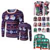 Women Men Ugly Christmas Sweater Xmas Jumper T Shirt Pullover Hoodies Stylish Festive Top