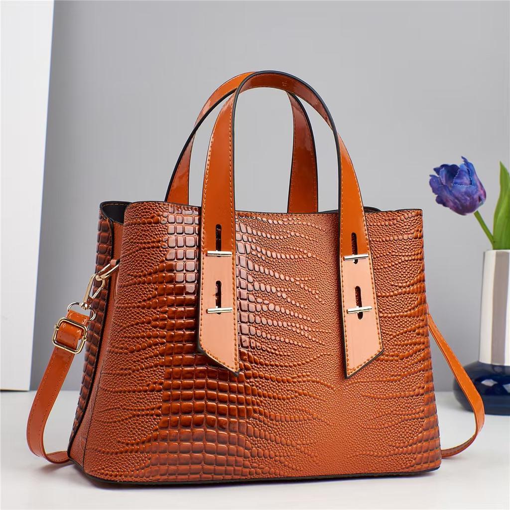Spacious Modern Handbags Popular for Ladies Singleshoulder Bags Multipurpose Highlook Horizontal Shoulder Crossbag Bags