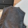 Spring and Autumn vest top new 2025 outer wear old age antique style