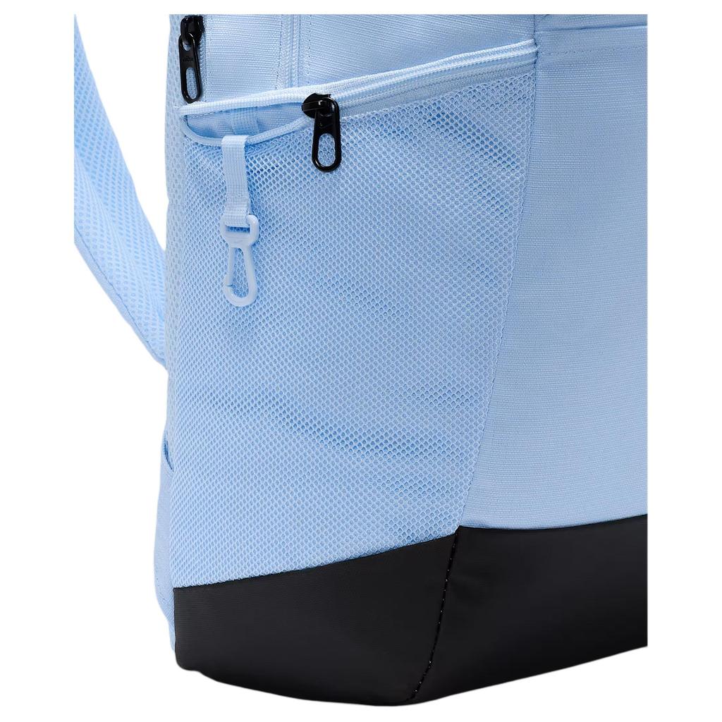 Nike Brasilia 9.5 22L Fashion Logo Print Fabric Backpack Unisex Backpack Stone-Blue Black White DH7709-441
