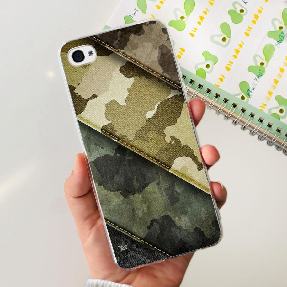 For iPhone 4 Case iPhone 4s Cover New Fashion Marble Transparent TPU Soft Silicone Funda For iPhone4 iPhone4s A1431 A1387 Bumper