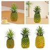 Artificial Pineapple Figurine Decor Modern Display Lifelike Fruit Model for Kitchen Living Room Kids Toys Photo Prop Cabinet