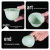 Emerald Disposable Kung Fu Teacup Set