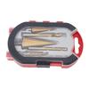 6pcs 4-32mm Step Drill Bit Set Hex Shank High Speed Steel Bits Titanium Coated Bits Woodworking