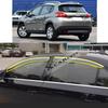 For Peugeot 2008 2014 2015 2016 2017 2018  Car Body Styling Sticker Plastic Window Glass Wind Visor Rain/Sun Guard Vent