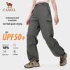 Camel Women's Quick-Dry Loose Parachute Cargo Pants