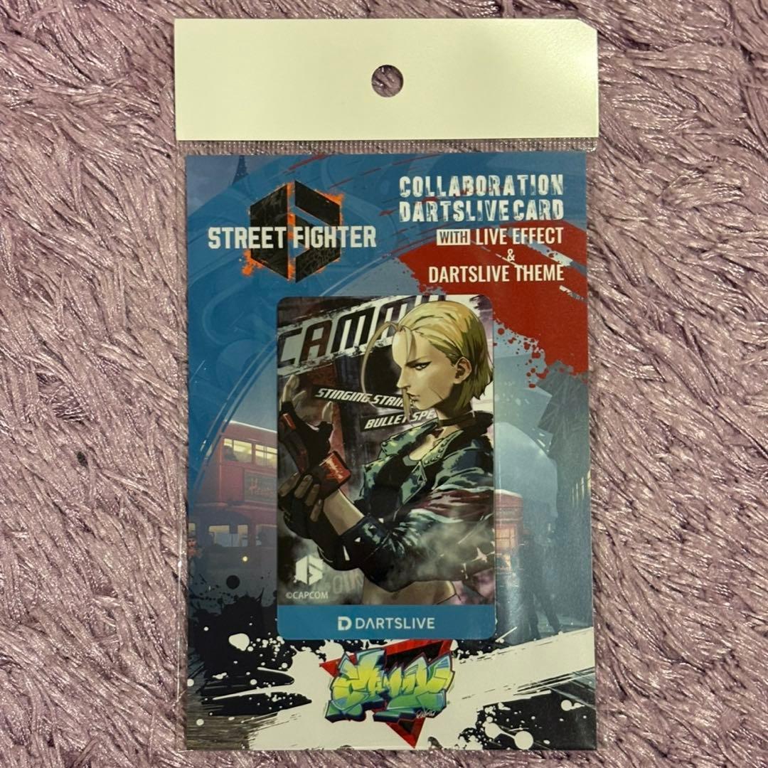 Cammy Limited Edition Darts Street Fighter 6 Darts Live Card