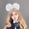 Lace Bows Headbands Party Hair Accesory For Women Elegant Design Suitable For Parties And Cosplay Event