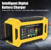 12V Motorcycle & Car Pulse Repair Battery Charger for Lead-Acid Batteries