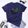 Christmas Cat What Tee Funny Cat Mom Xmas Holiday Gift TShirt Fashion Unisex Merry Catmas Top