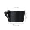 PU Leather Cup Sleeves Household Heat Insulation Anti -scald Cup Cover Non-slip Thickened Mug Water Bottle Coffee Cups Sleeve