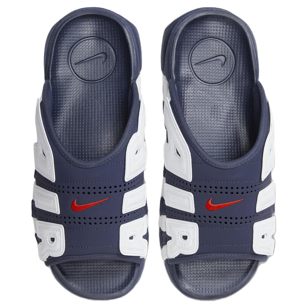 Nike Air More Uptempo Slide Olympic Men Sneakers Blue Midnight-Navy White FQ8699-400
